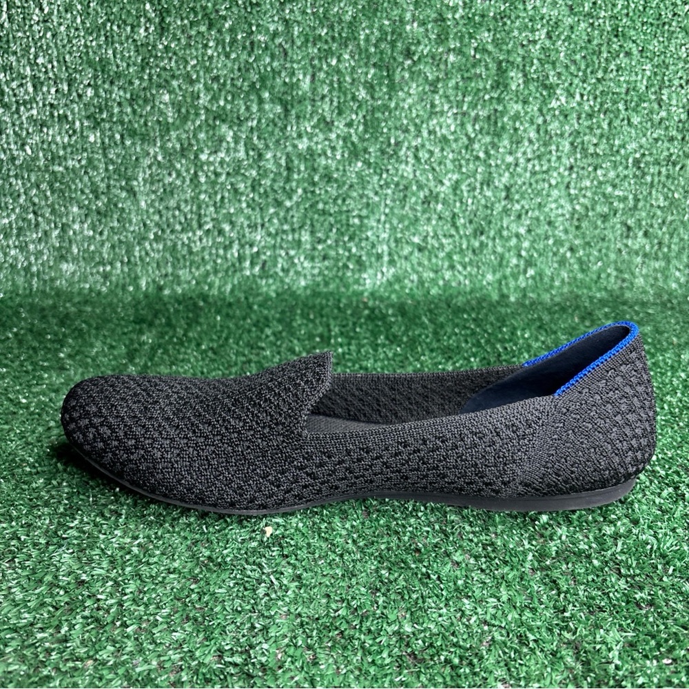 Rothy's The Flat Black Solid Round Toe Womens Pro… - image 7